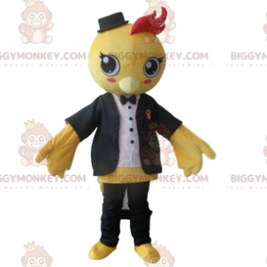 Traje de mascote de pássaro de dupla face BIGGYMONKEY™, traje