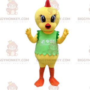 Costume da mascotte uccello BIGGYMONKEY™, costume da canarino