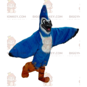 Costume da mascotte Blue Jay BIGGYMONKEY™, costume da uccello