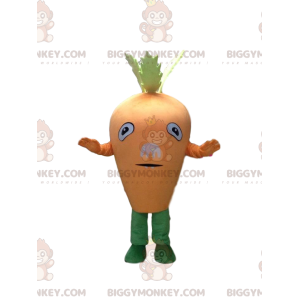 Jättemorot BIGGYMONKEY™ maskotdräkt, gigantisk grönsaksdräkt -