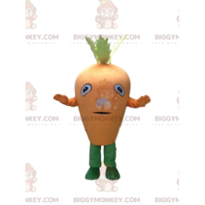 Costume mascotte BIGGYMONKEY™ carota gigante, costume vegetale