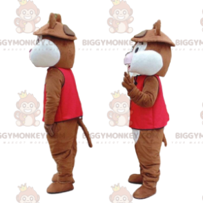 O mascote do BIGGYMONKEY™ de Tic e Tac, esquilos famosos dos