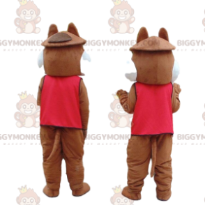 BIGGYMONKEY™s mascot of Tic and Tac, famous cartoon squirrels -