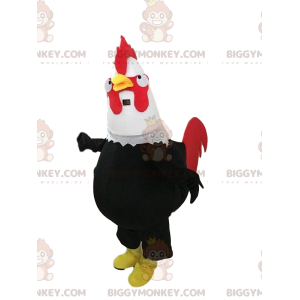 Riesiger schwarzer, roter und weißer Hahn BIGGYMONKEY™