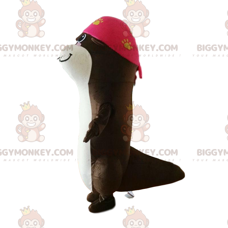 BIGGYMONKEY™ mascottekostuum van zeeleeuw, zeeleeuw