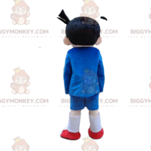 BIGGYMONKEY™ costume mascotte di Shinichi Kudo, personaggio
