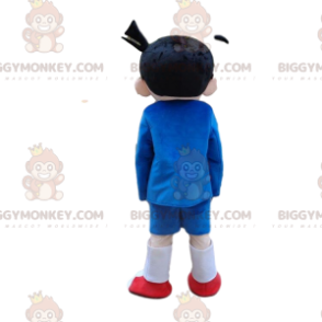 Costume de mascotte BIGGYMONKEY™ de Shinichi Kudo, personnage