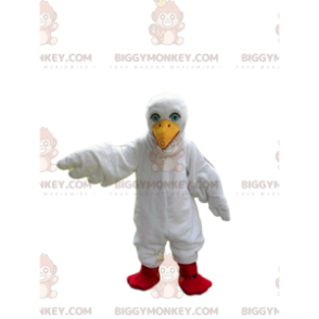 Costume de mascotte BIGGYMONKEY™ de mouette géante, costume