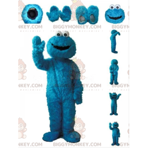 Costume de mascotte BIGGYMONKEY™ de Macaron le glouton, costume