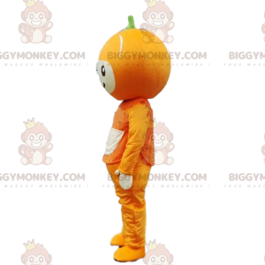 BIGGYMONKEY™ Maskottchen-Kostüm Giant Orange, Round Fruit