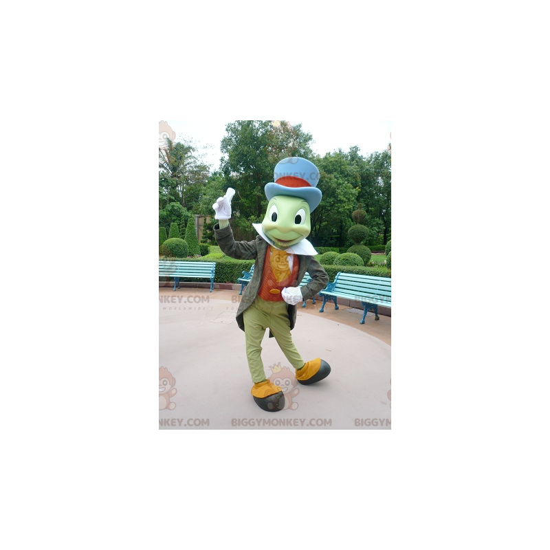Costume de mascotte BIGGYMONKEY™ de Jiminy Cricket insecte dans