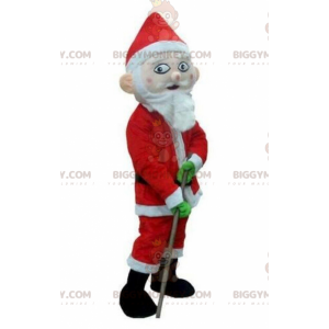 Kerstman BIGGYMONKEY™ mascottekostuum, kerstkostuum