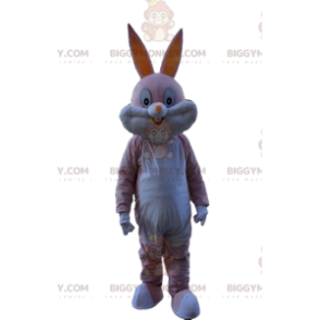 BIGGYMONKEY™ Traje de mascota Pink Bugs Bunny Conejo famoso de