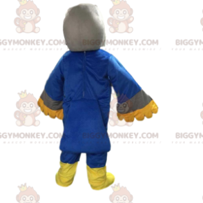 Costume da mascotte BIGGYMONKEY™ dell'aquila a quattro colori