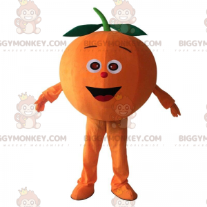 Costume da mascotte BIGGYMONKEY™ arancione gigante, costume da