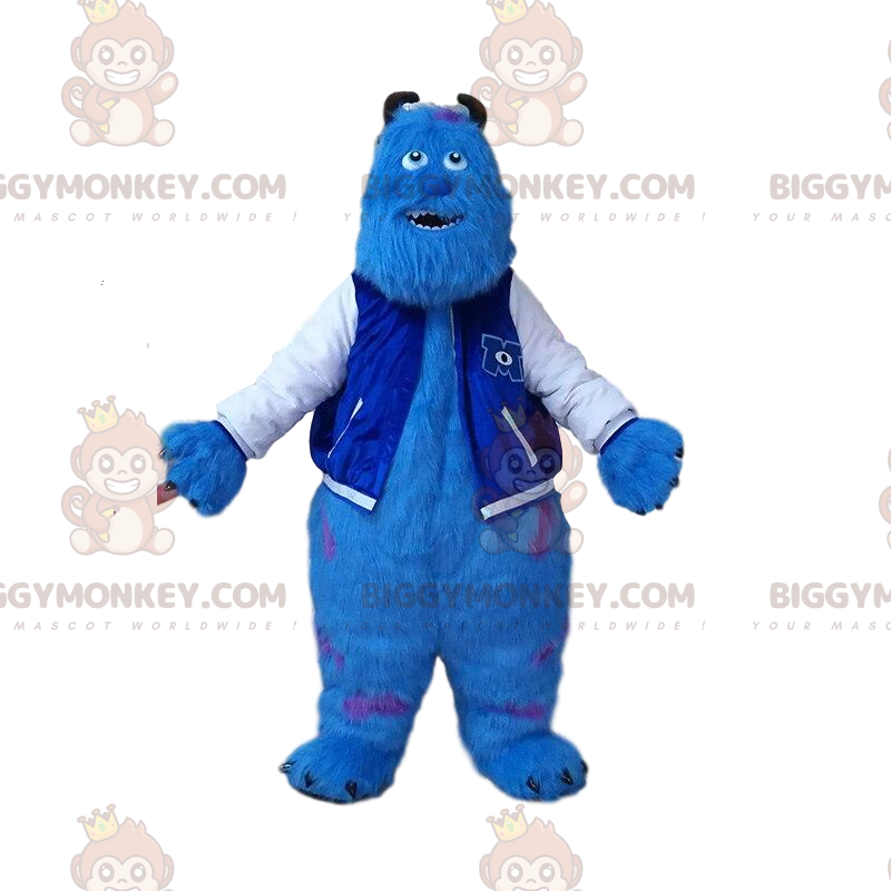 BIGGYMONKEY™ costume mascotte di Sully, il famoso mostro peloso