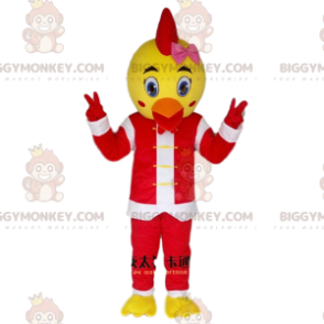 Στολή BIGGYMONKEY™ Bird, Chick, Canary Mascot με στολή του