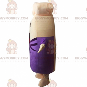 Costume de mascotte BIGGYMONKEY™ de pied géant à l'air amusant
