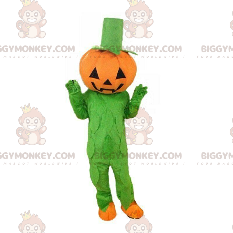 Jättimäinen kurpitsa BIGGYMONKEY™ maskottiasu, Halloween-asu -