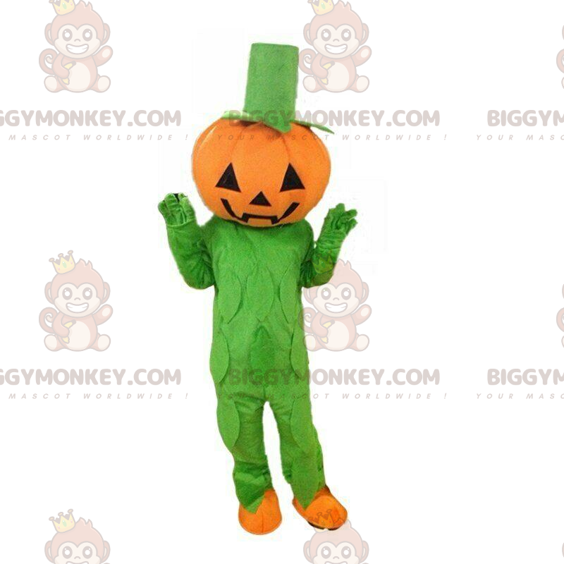 Kæmpe græskar BIGGYMONKEY™ maskot kostume, Halloween kostume -