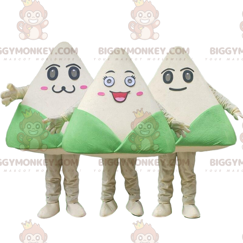 Zongzi BIGGYMONKEY™s mascot, traditional food costumes –