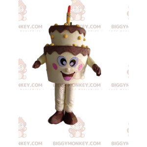 Big Birthday Cake Costume da mascotte BIGGYMONKEY™, costume da