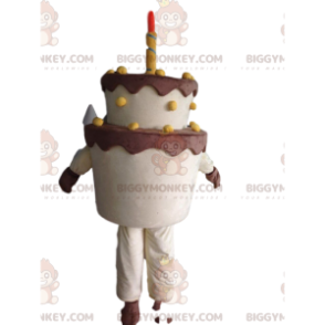 Big Birthday Cake BIGGYMONKEY™ mascot costume, cake costume -