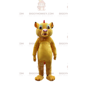 BIGGYMONKEY™ maskottiasu Simballe, kuuluisalle leijonalle