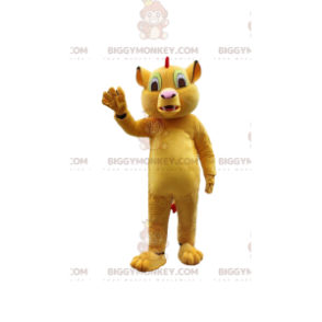 BIGGYMONKEY™ costume mascotte di Simba, famoso leone del