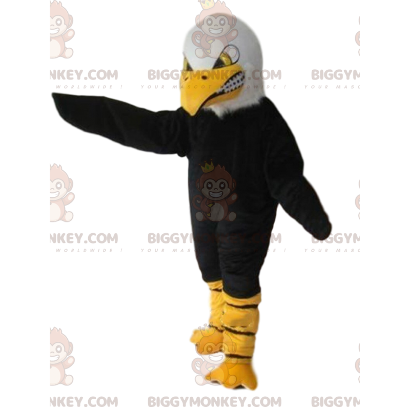 Disfraz de mascota BIGGYMONKEY™ de águila de aspecto feroz