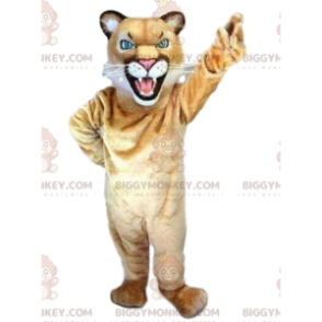 Costume de mascotte BIGGYMONKEY™ de puma, costume de cougar