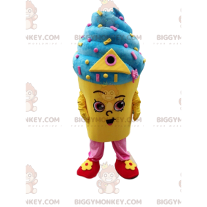 Kostým maskota italské zmrzliny BIGGYMONKEY™, kostým