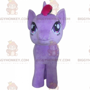 Γιγαντιαία μοβ στολή μασκότ BIGGYMONKEY™, στολή My Little Pony