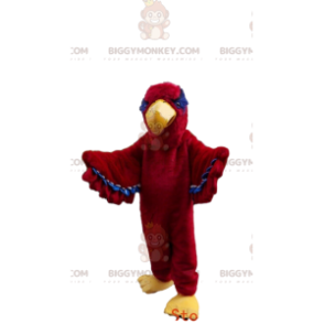Kostým maskota BIGGYMONKEY™ červeného supa, kostým orla, ptačí