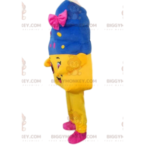 Costume de mascotte BIGGYMONKEY™ de glace géante, costume de