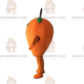 Disfraz de mascota Orange Loquat BIGGYMONKEY™, disfraz naranja