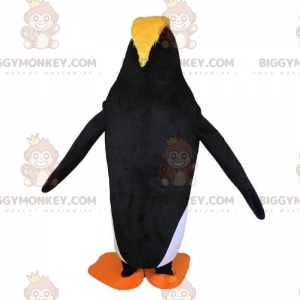 Kostým maskota tučňáka BIGGYMONKEY™ z karikatury "The Kings of