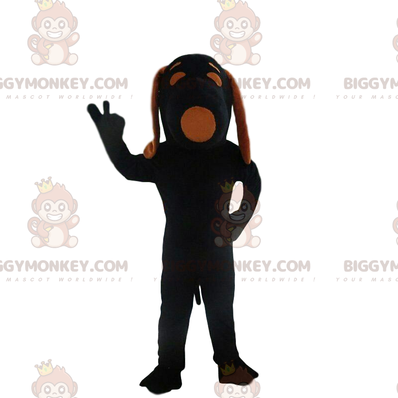 Costume da mascotte BIGGYMONKEY™ cane cartone animato famoso