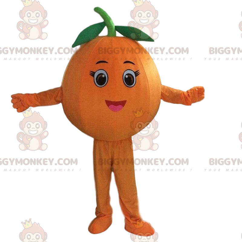 Costume de mascotte BIGGYMONKEY™ d'orange géante, costume de