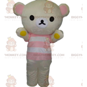 Costume de mascotte BIGGYMONKEY™ d'ours blanc géant, costume de