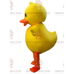 Costume de mascotte BIGGYMONKEY™ de gros oiseau jaune et