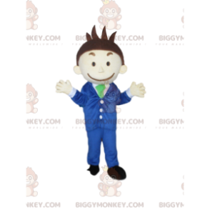 Businessman BIGGYMONKEY™ mascot costume, business man costume -