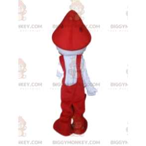 BIGGYMONKEY™ Costume da mascotte Personaggio bianco con tuta