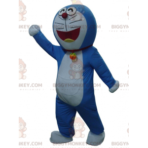 BIGGYMONKEY™ maskot kostume af Doraemon, berømt manga blå og