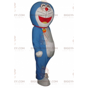 Disfraz de mascota BIGGYMONKEY™ de Doraemon, famoso gato manga