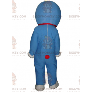 BIGGYMONKEY™ costume mascotte di Doraemon, famoso gatto manga