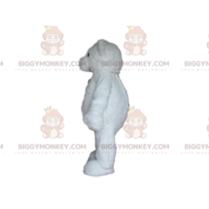 Costume de mascotte BIGGYMONKEY™ d'ours blanc en peluche