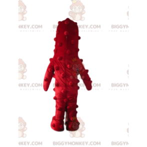 Funny Plump Giant Red M&M's BIGGYMONKEY™ Mascot Sizes L (175-180CM)