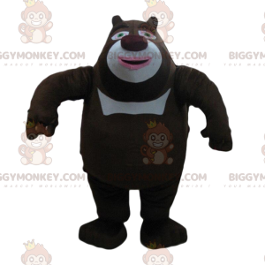 Disfraz de mascota de oso blanco y negro BIGGYMONKEY™, disfraz