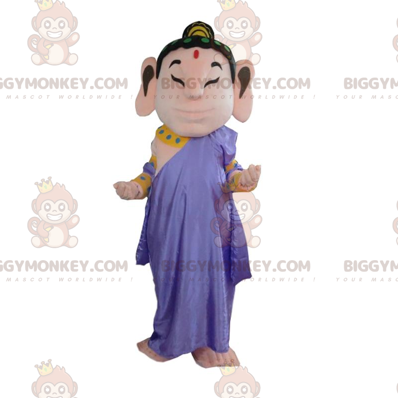 Traje de mascote BIGGYMONKEY™ de Buda, traje religioso, budista
